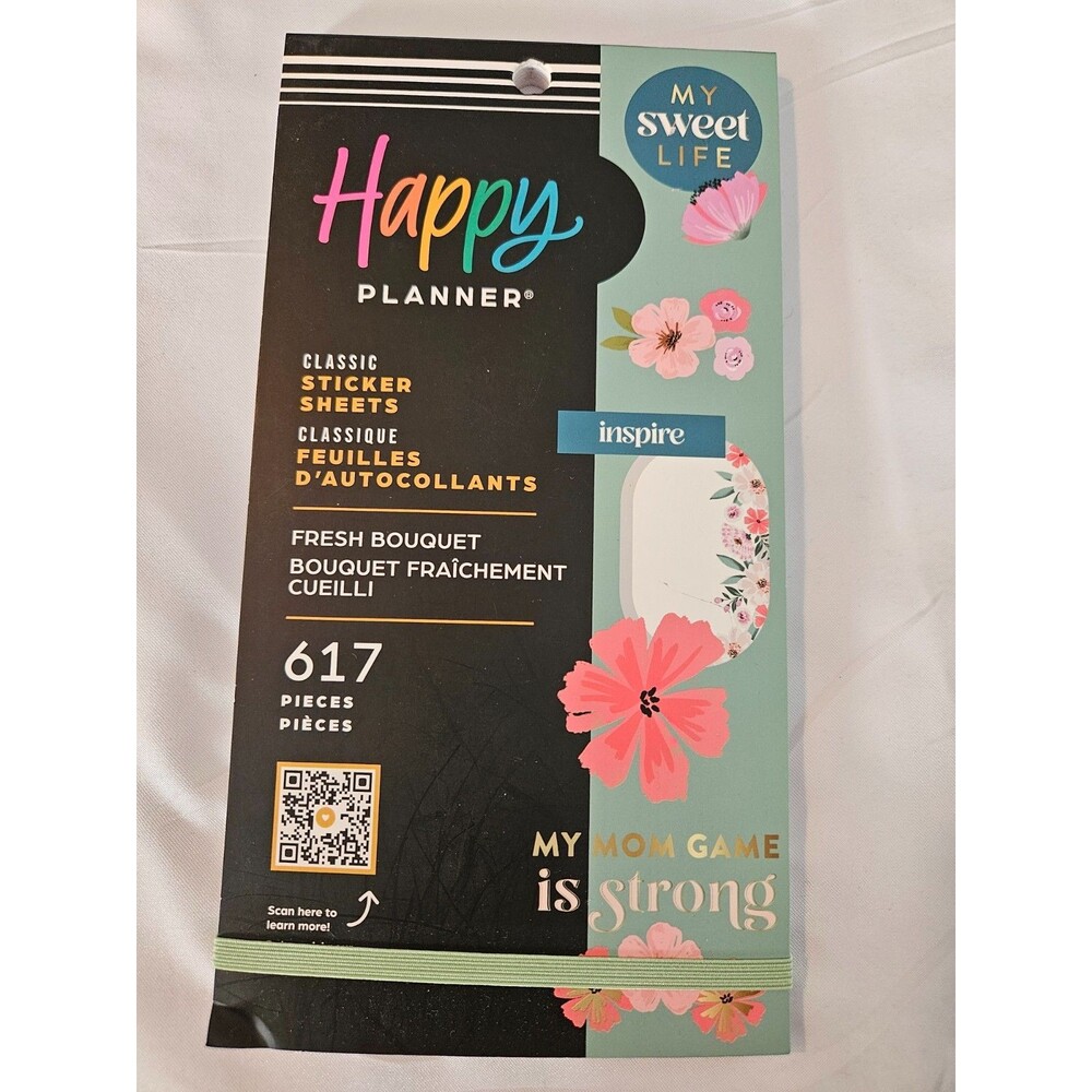Happy Planner Mom's Fresh Bouquet‎ Value Pack Sticker Book